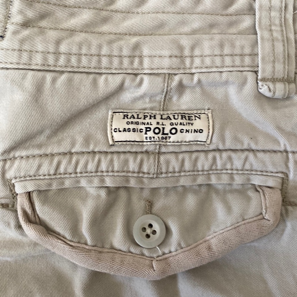 Polo by Ralph Lauren khaki Cargo Shorts - 31” waist